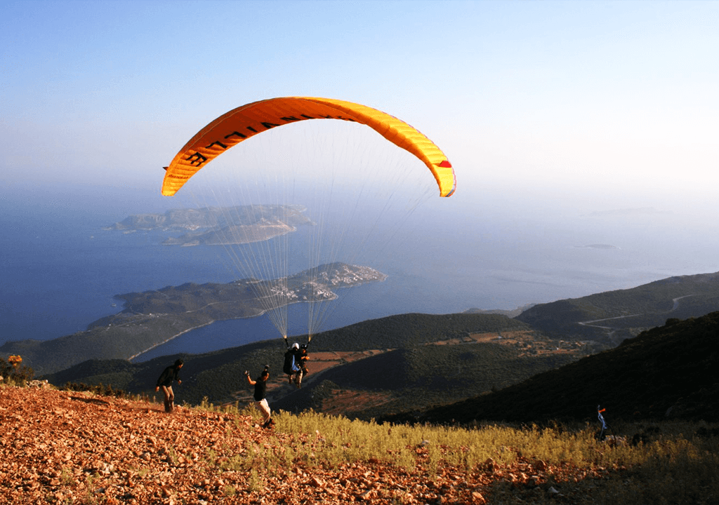 Paragliding in Kas